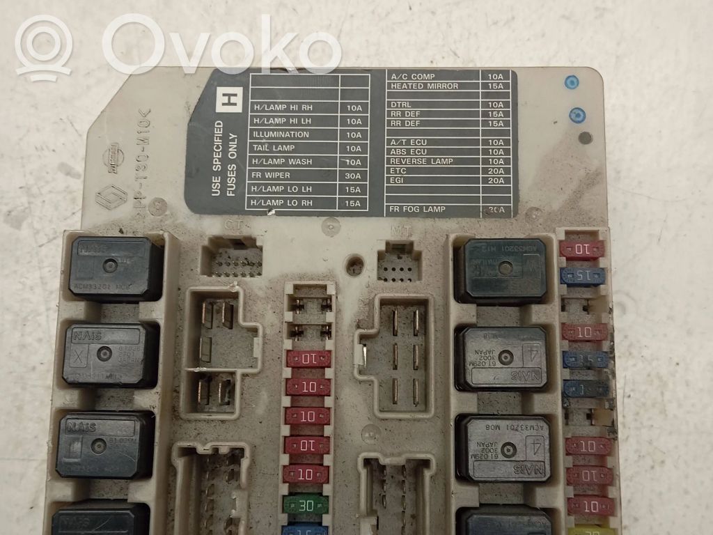 Nissan Navara D40 Drošinātāju bloks 
