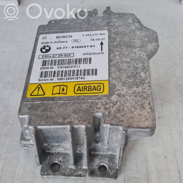 Airbag control unit/module   0285010066,9166057,31916605701J,MRSZ5CG16