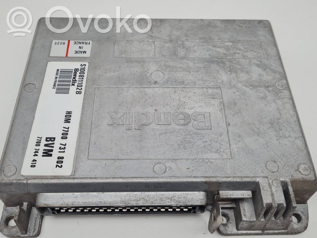 Engine control unit/module   S100811102B,7700744410,7700731802