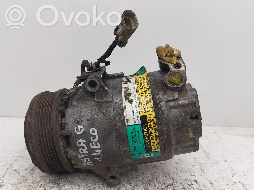 Opel Astra G Air conditioning (A/C) compressor (pump) 