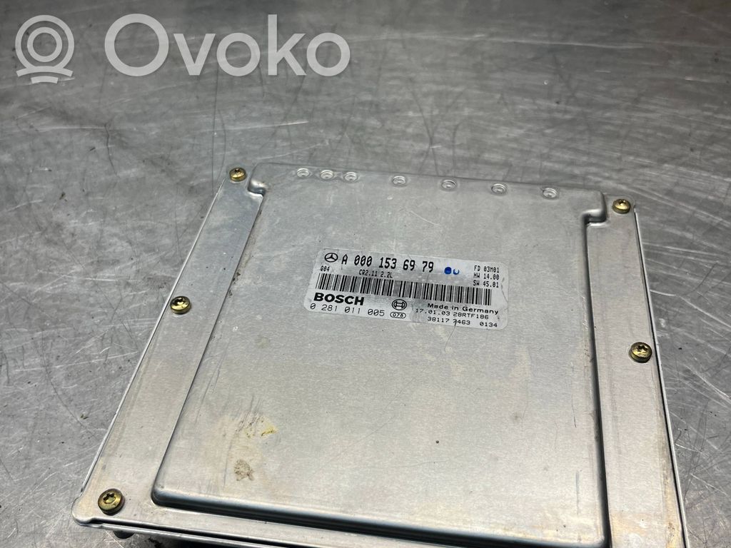 Mercedes-Benz C W203 Unitate/modul de control motor 