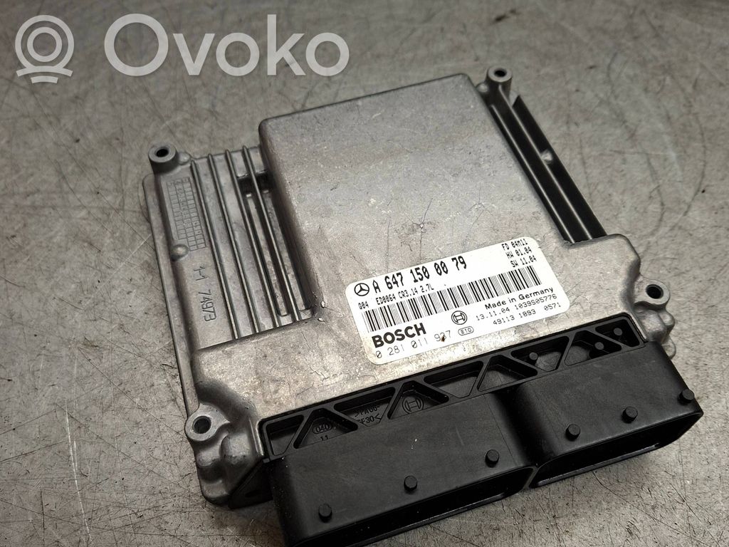 Mercedes-Benz E W211 Engine control unit/module 