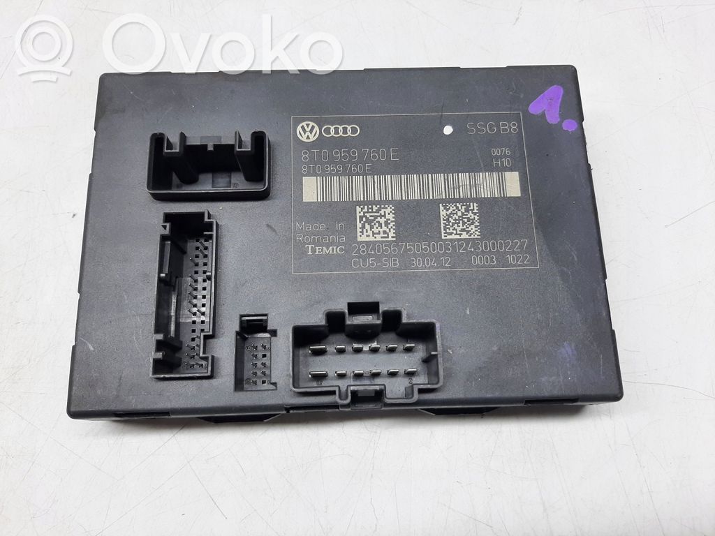 Audi A5 8T 8F Seat control module 