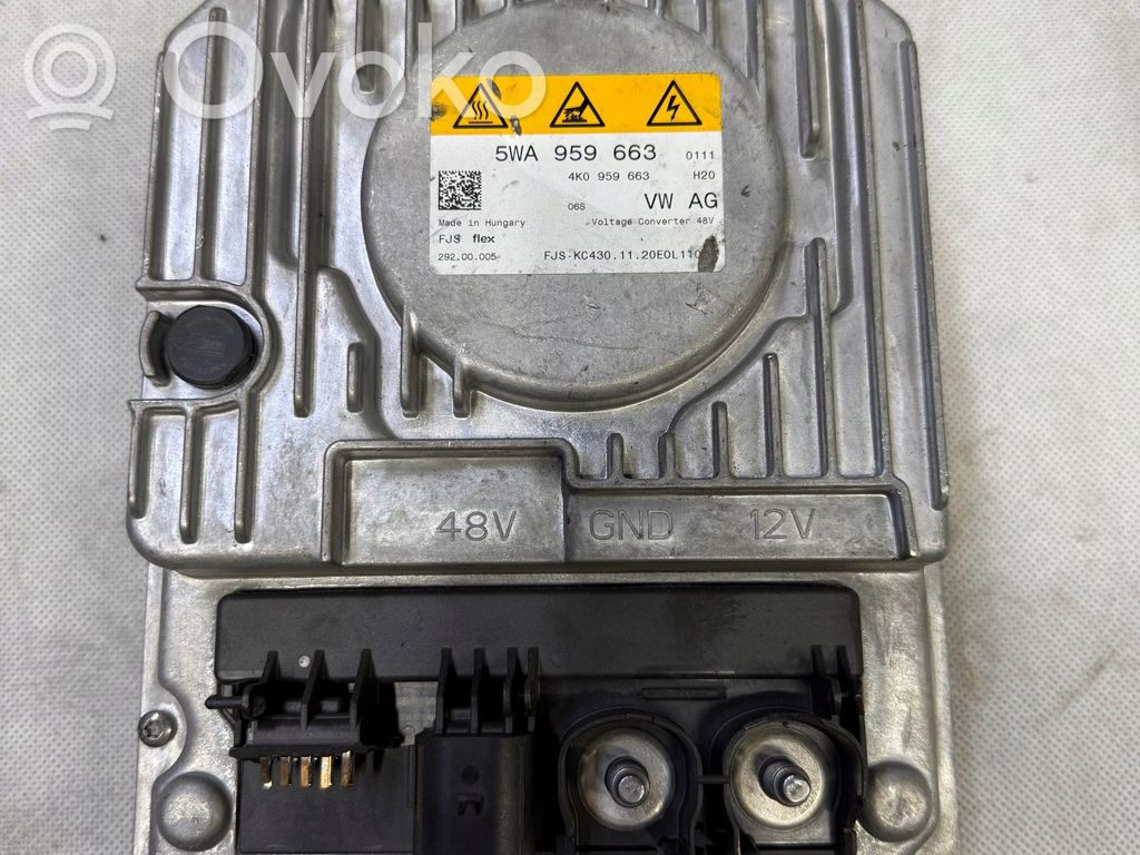 Audi A6 S6 C8 4K Inversor/convertidor de voltaje 