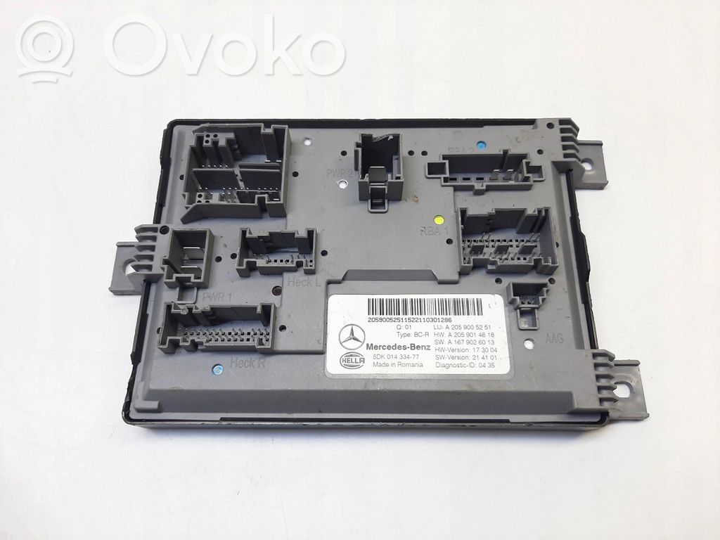 Mercedes-Benz C W205 Sonstige Steuergeräte / Module 