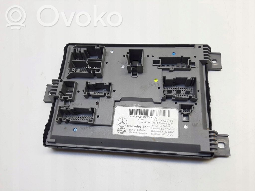 Mercedes-Benz E W213 Alte unități/module de control 