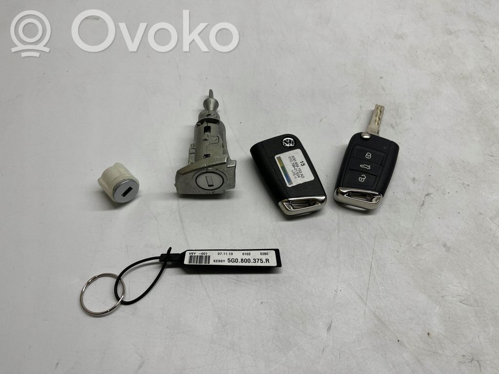 Volkswagen Golf VII Chiave/comando di accensione 
