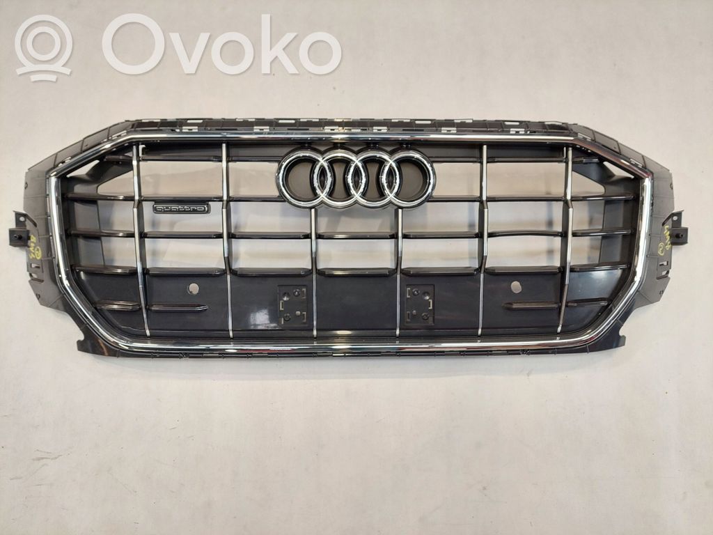 Audi Q8 Etupuskurin ylempi jäähdytinsäleikkö 