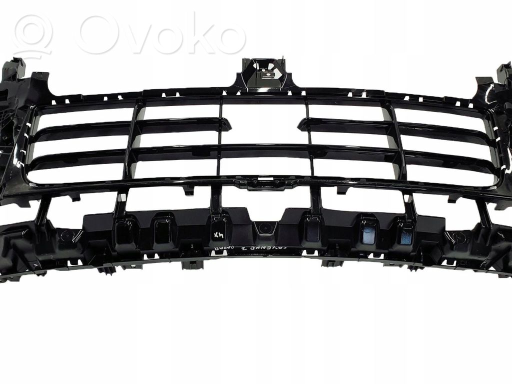 Porsche Cayenne (9Y0 9Y3) Maskownica / Grill / Atrapa górna chłodnicy 