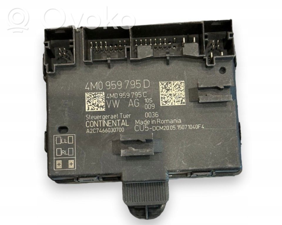 Audi A4 S4 B9 Door control unit/module 