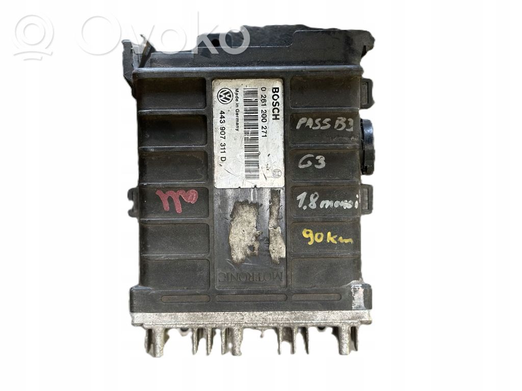 Volkswagen PASSAT B3 Unitate control motor/modul ECU 