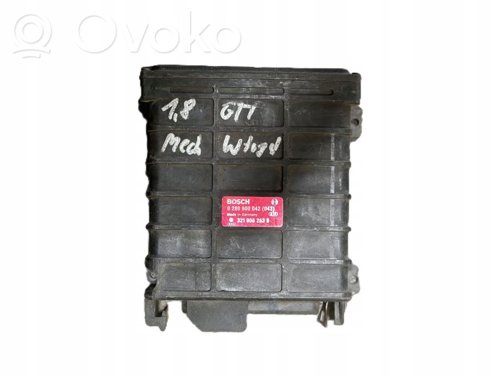 Volkswagen Golf II Engine control unit/module 