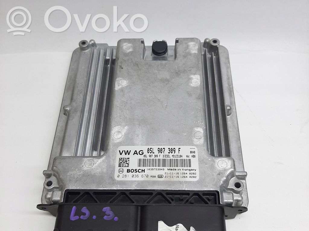 Volkswagen Transporter - Caravelle T6 Komputer / Sterownik ECU silnika 