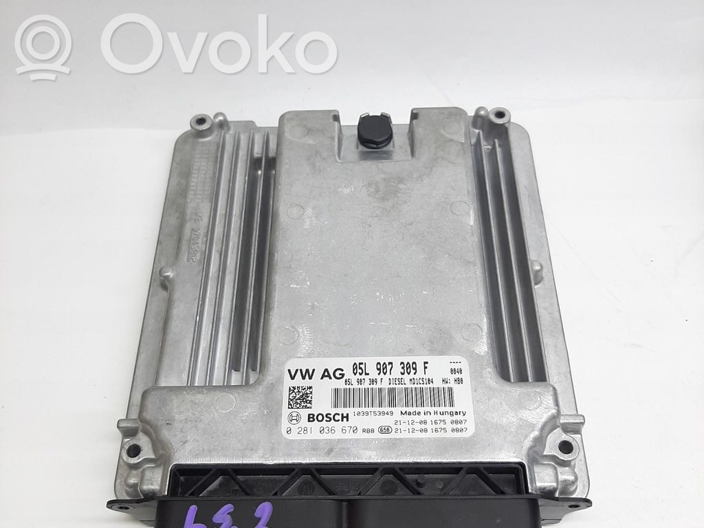 Volkswagen Transporter - Caravelle T6 Komputer / Sterownik ECU silnika 