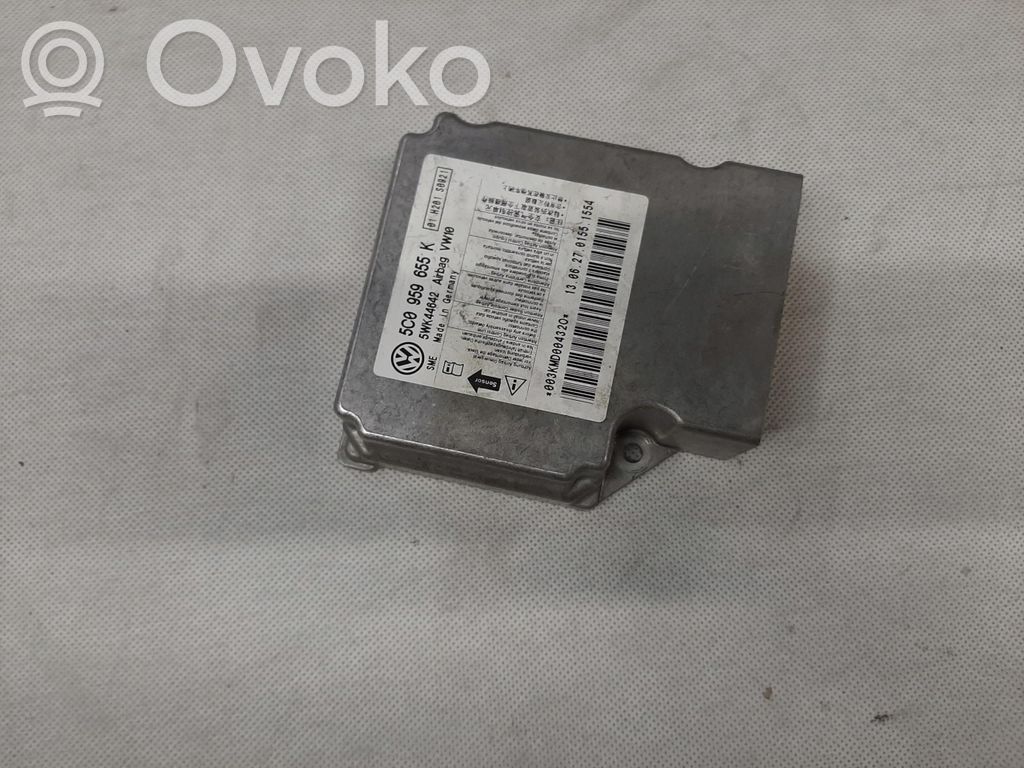 Volkswagen Jetta VI Centralina/modulo airbag 