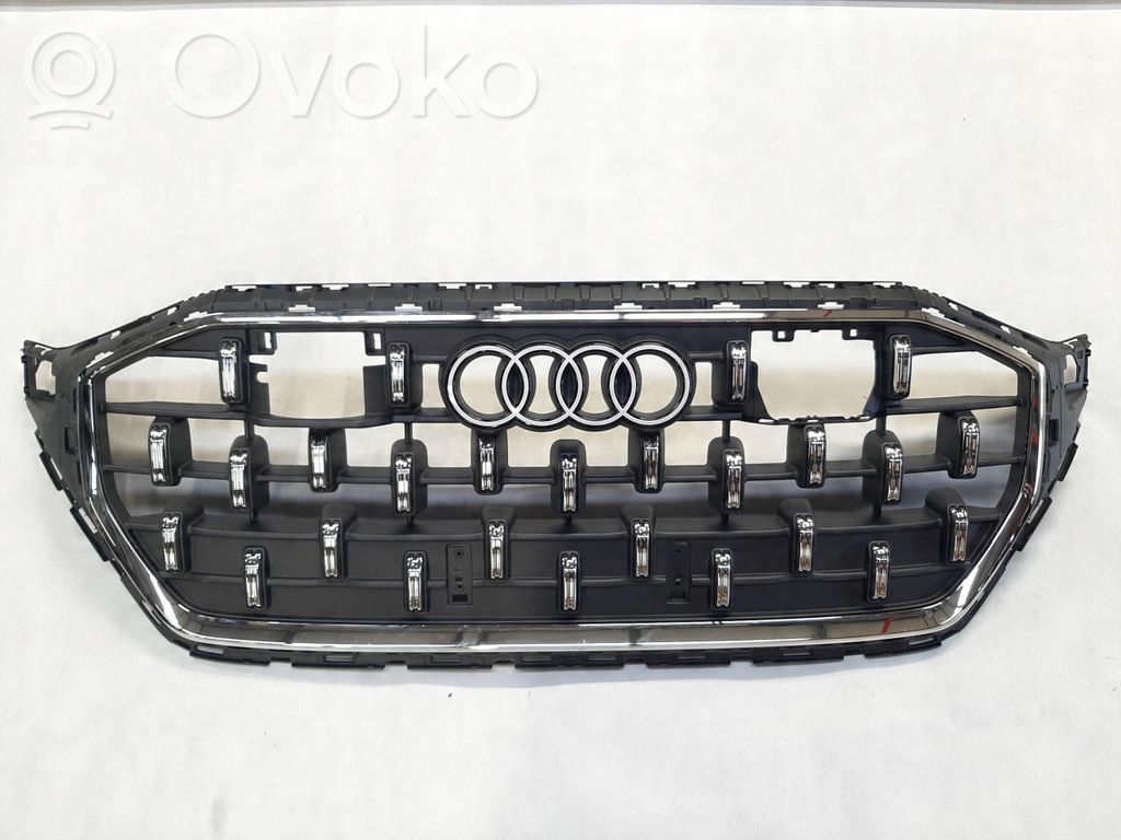 Audi Q8 Etupuskurin ylempi jäähdytinsäleikkö 