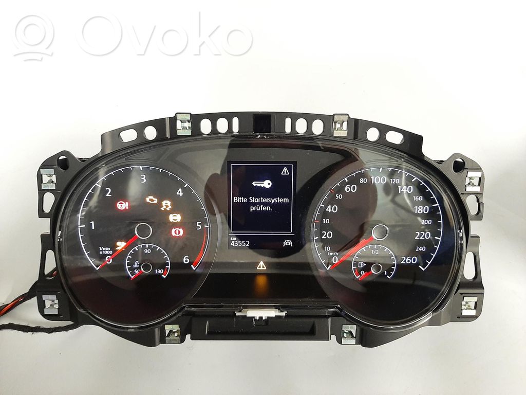 Volkswagen Golf VII Tachimetro (quadro strumenti) 