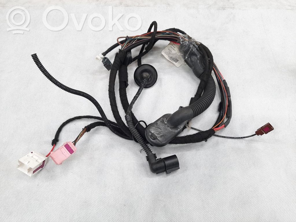 Porsche Cayenne (92A) Wiązka przewodów klapy tylnej / bagażnika 