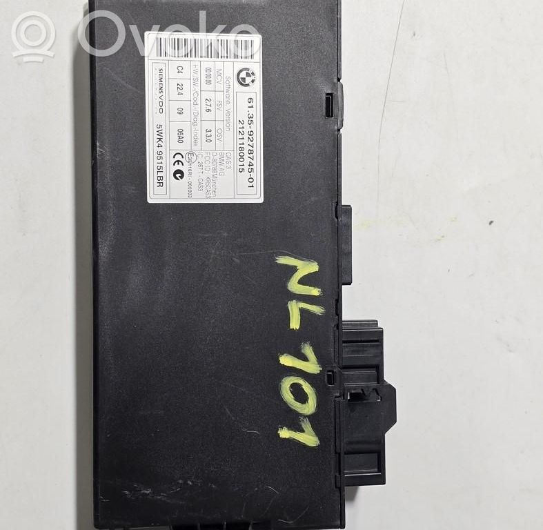 CAS control unit/module   9278745,9278745,5WK49515LBR