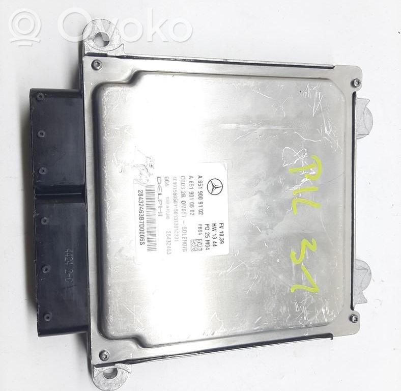 Mercedes-Benz E W212 Unitate control motor/modul ECU 