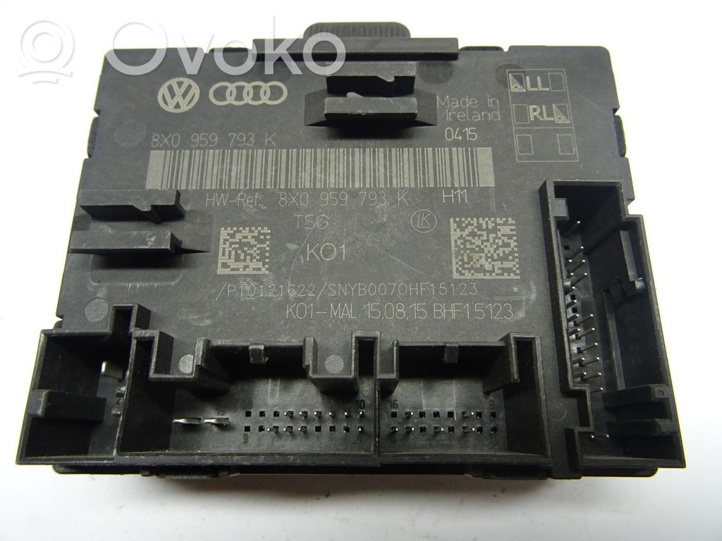 Door control unit/module   8X0959793K,8X0959793K