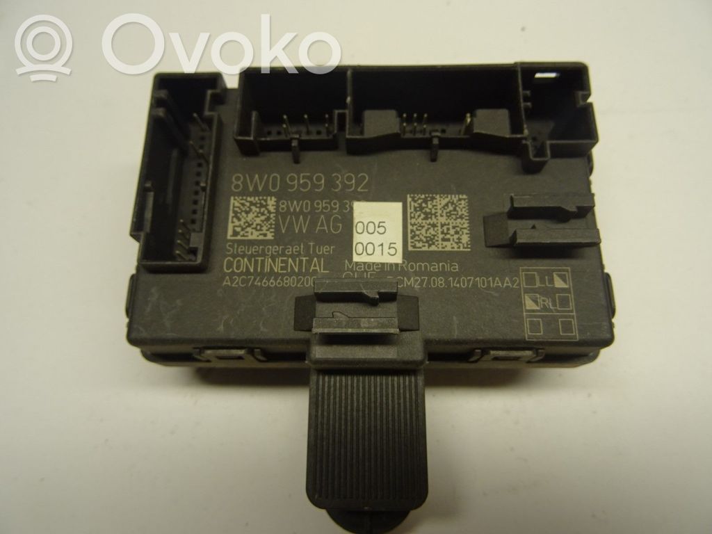Audi A4 S4 B9 8W Door control unit/module 