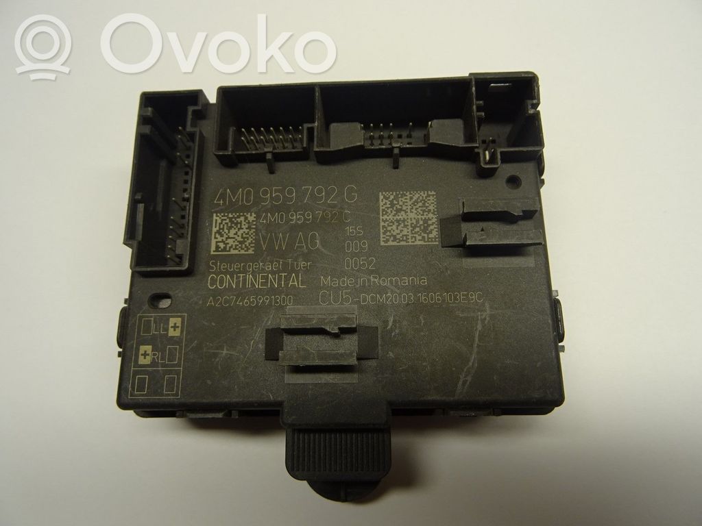 Audi A4 S4 B9 8W Door control unit/module 