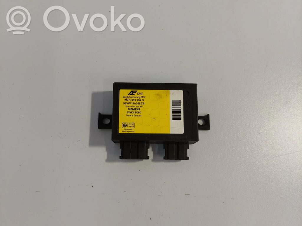 Volkswagen Sharan Other control units/modules 