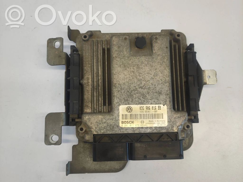 Volkswagen Touran I Engine control unit/module 