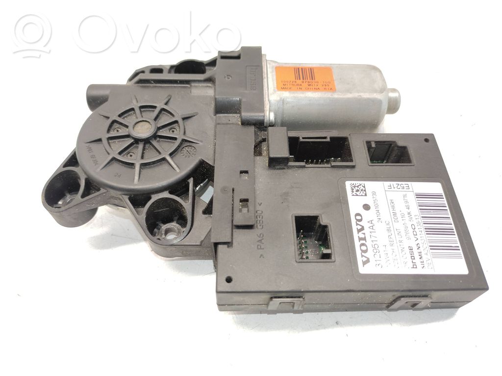 Volvo C30 Silnik regulatora szyby drzwi przednich 