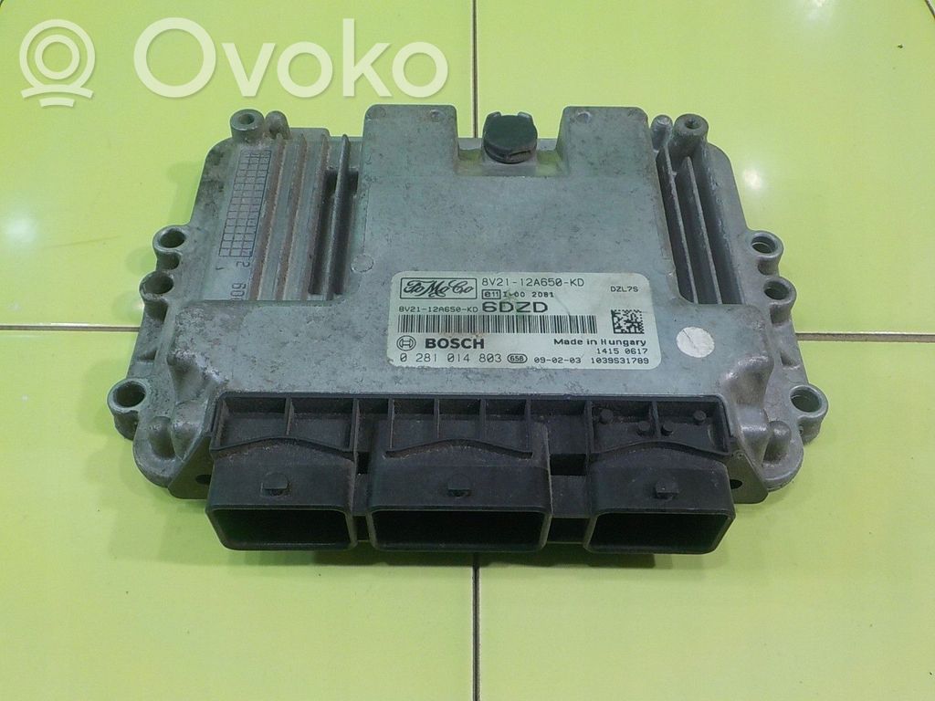 Ford Transit Courier Engine control unit/module 