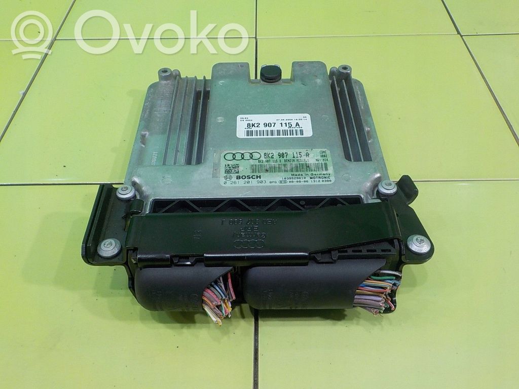Engine control unit/module   8K2907115D,0261201903,16AB75,8K2907115A