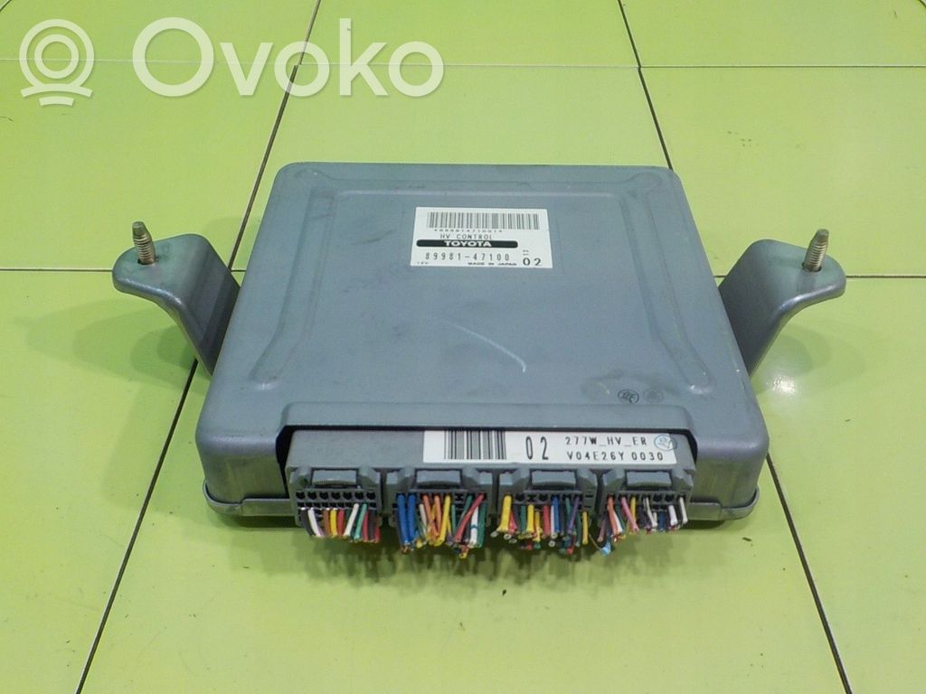 Toyota Prius (XW20) Kiti valdymo blokai/ moduliai 