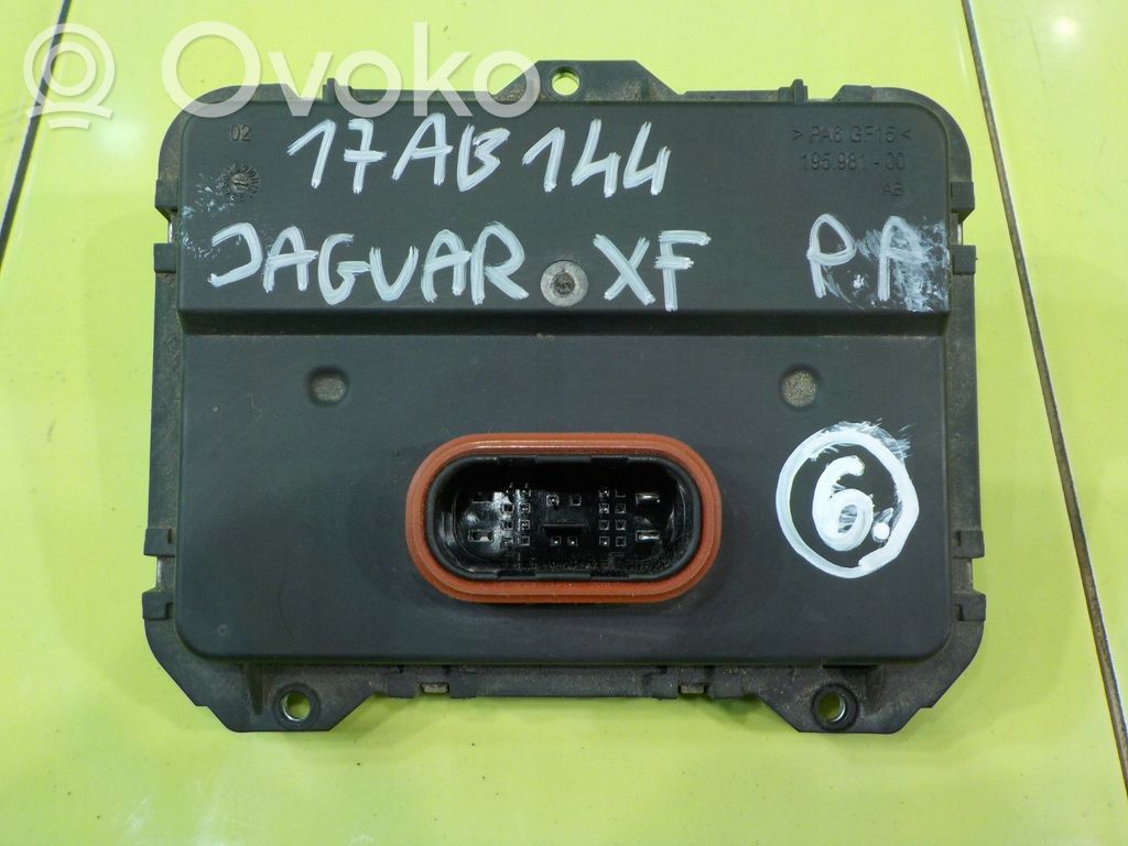 Jaguar XE LED ballast control module 