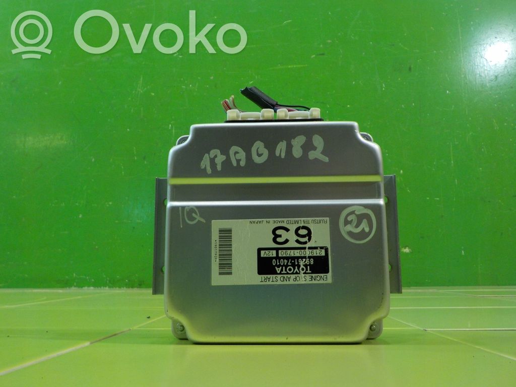 Toyota iQ Engine control unit/module 