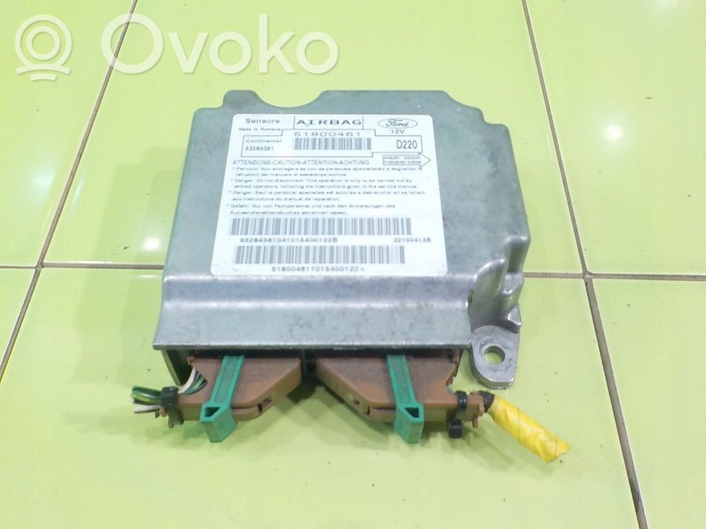 Airbag control unit/module   53284381,51800461,WP112