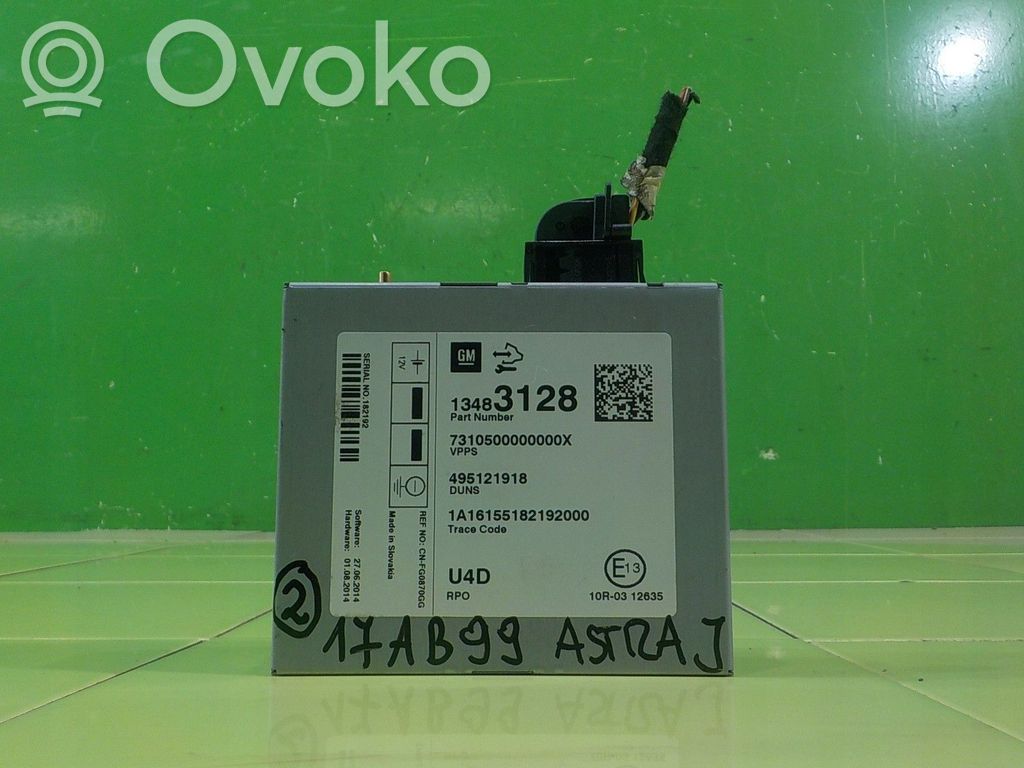 Opel Astra J Inne komputery / moduły / sterowniki 