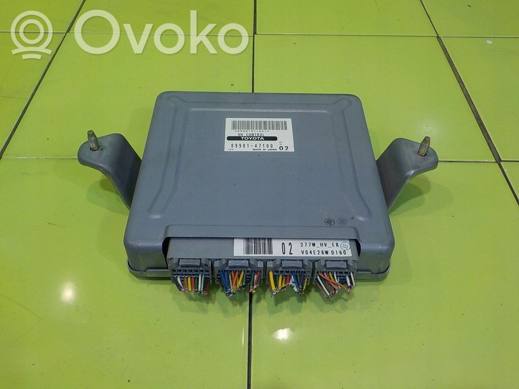 Toyota Prius (XW20) Other control units/modules 