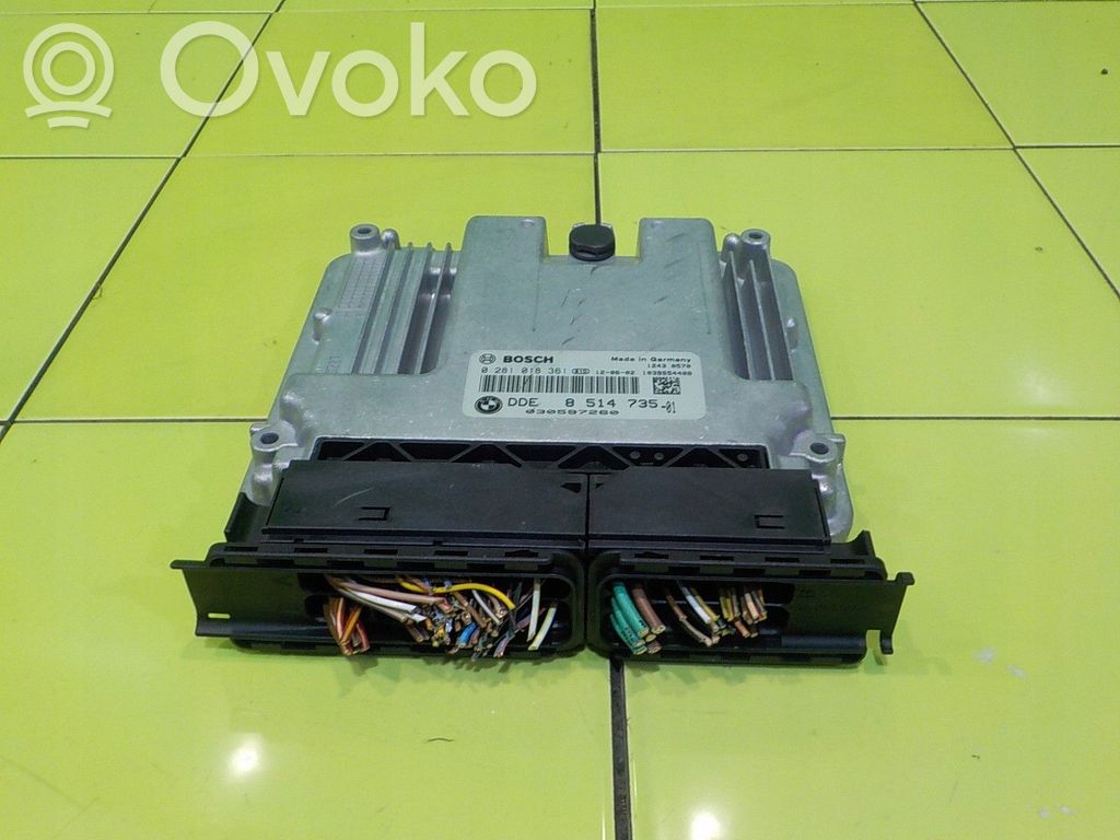 BMW 1 F20 F21 Dzinēja vadības bloks 