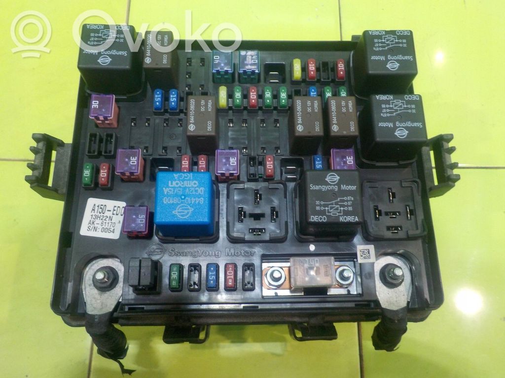 SsangYong Rodius Fuse box set 