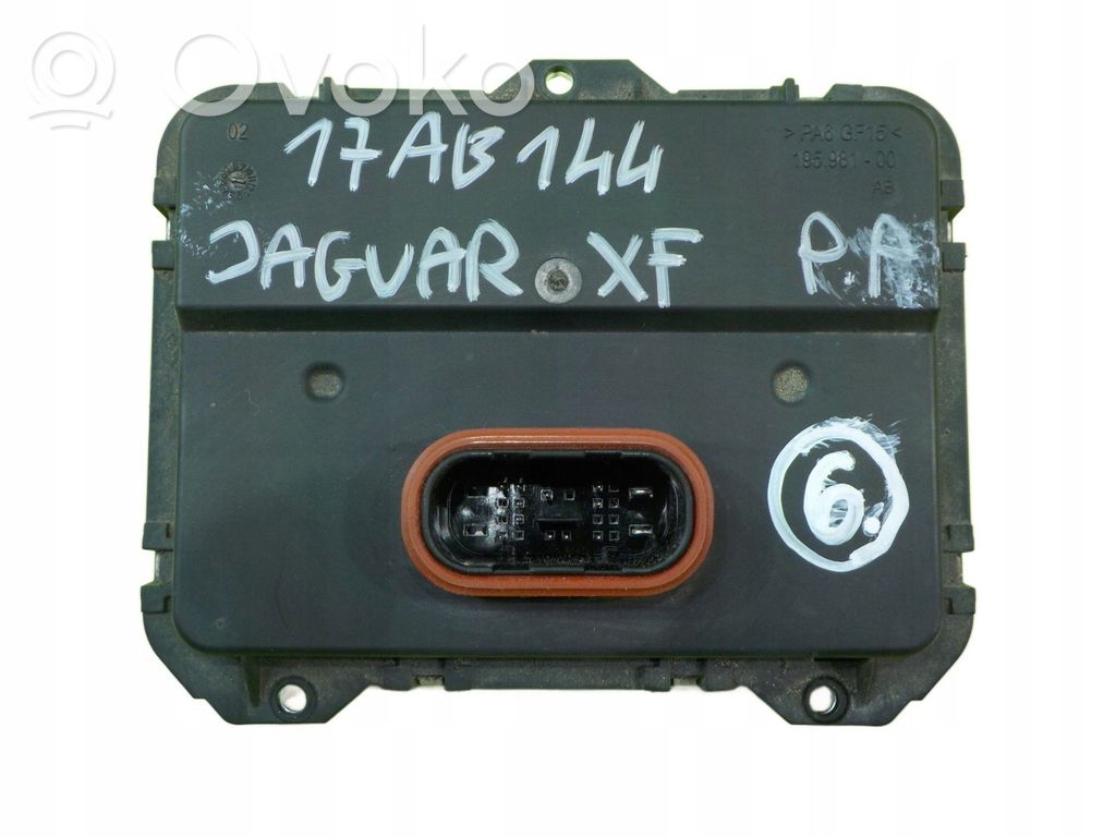 Jaguar XE LED ballast control module 
