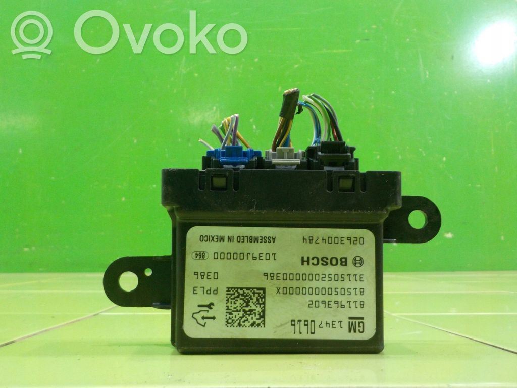 Central body control module   0263004784,13470616,17AB165,37,811963602