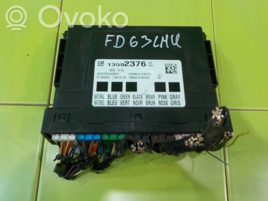 Opel Insignia A Central body control module 