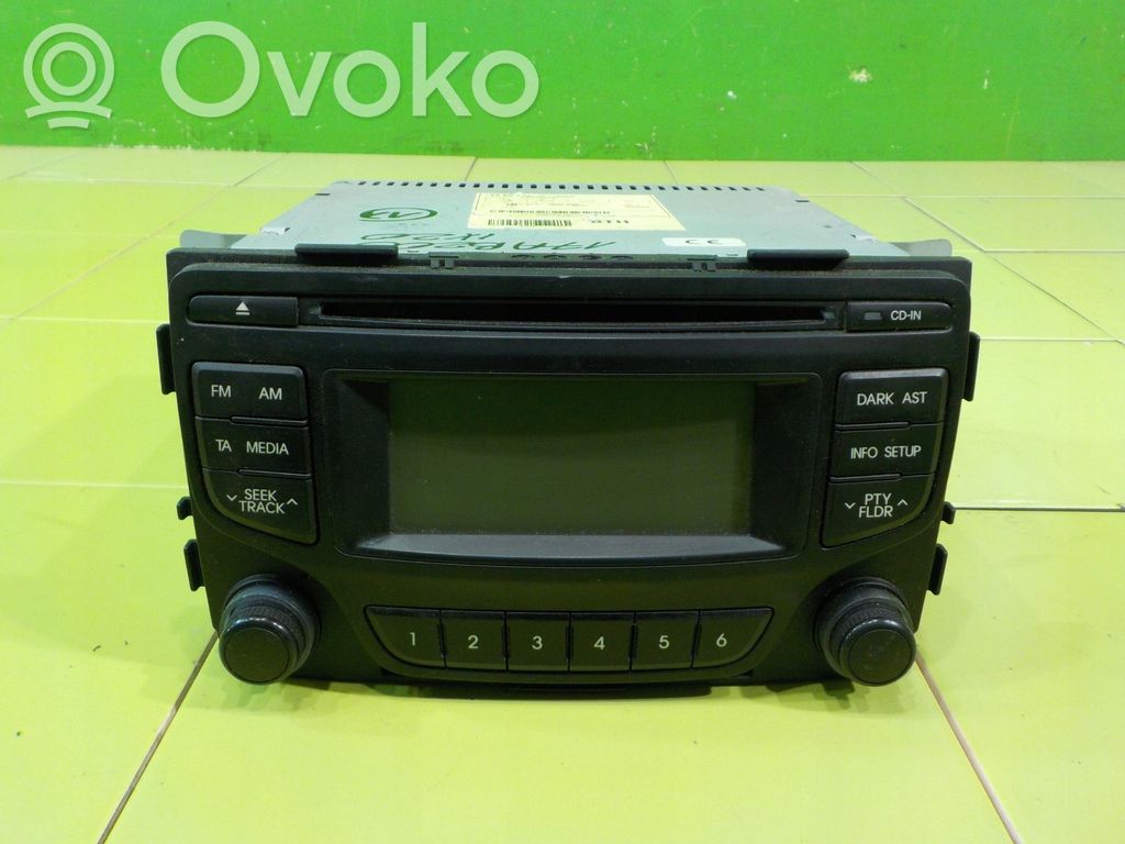 Hyundai ix20 Unidad delantera de radio/CD/DVD/GPS 