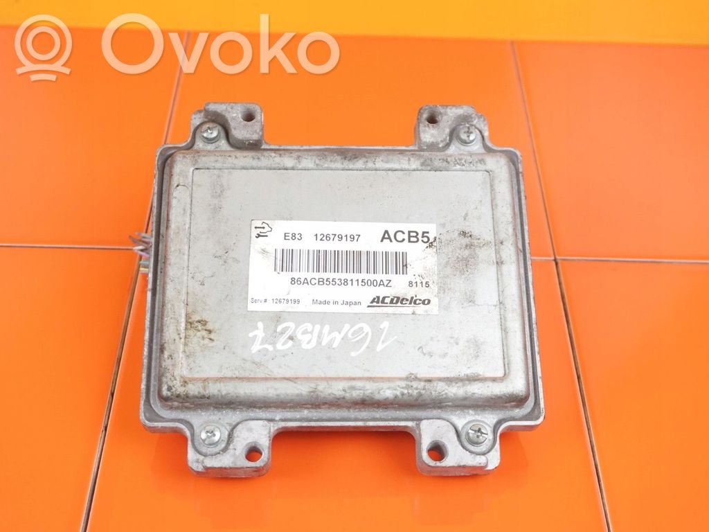 Opel Corsa E Dzinēja vadības bloks 