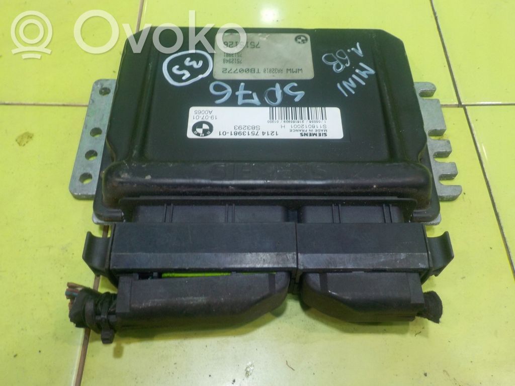 Mini One - Cooper R50 - 53 Dzinēja vadības bloks 