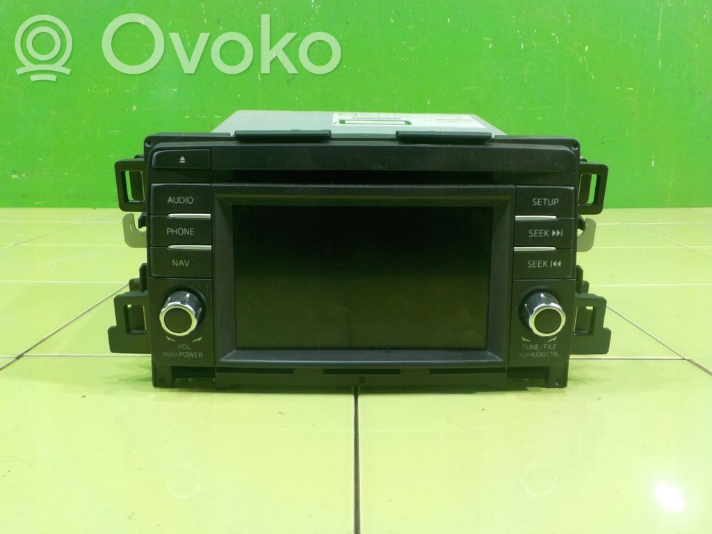 Mazda 6 Unidad delantera de radio/CD/DVD/GPS