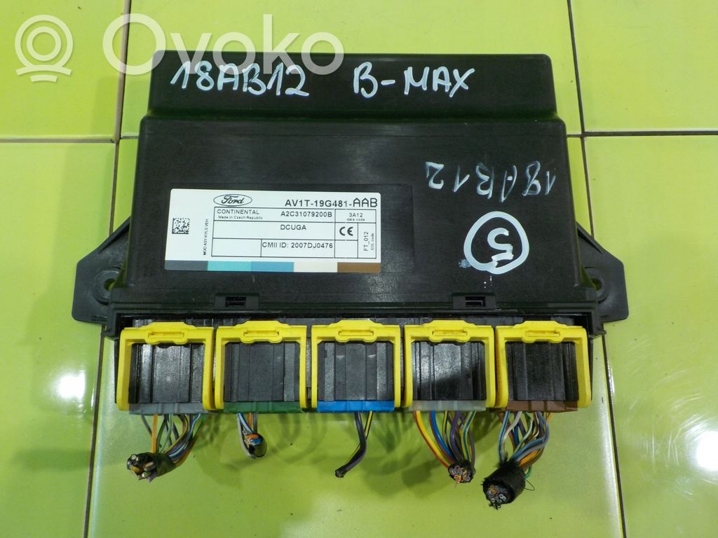Ford B-MAX Modulo di controllo del corpo centrale