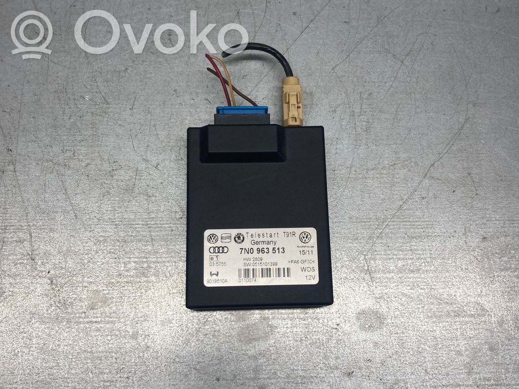 Volkswagen PASSAT B7 Autonominio šildytuvo (webastos) valdymo blokas 
