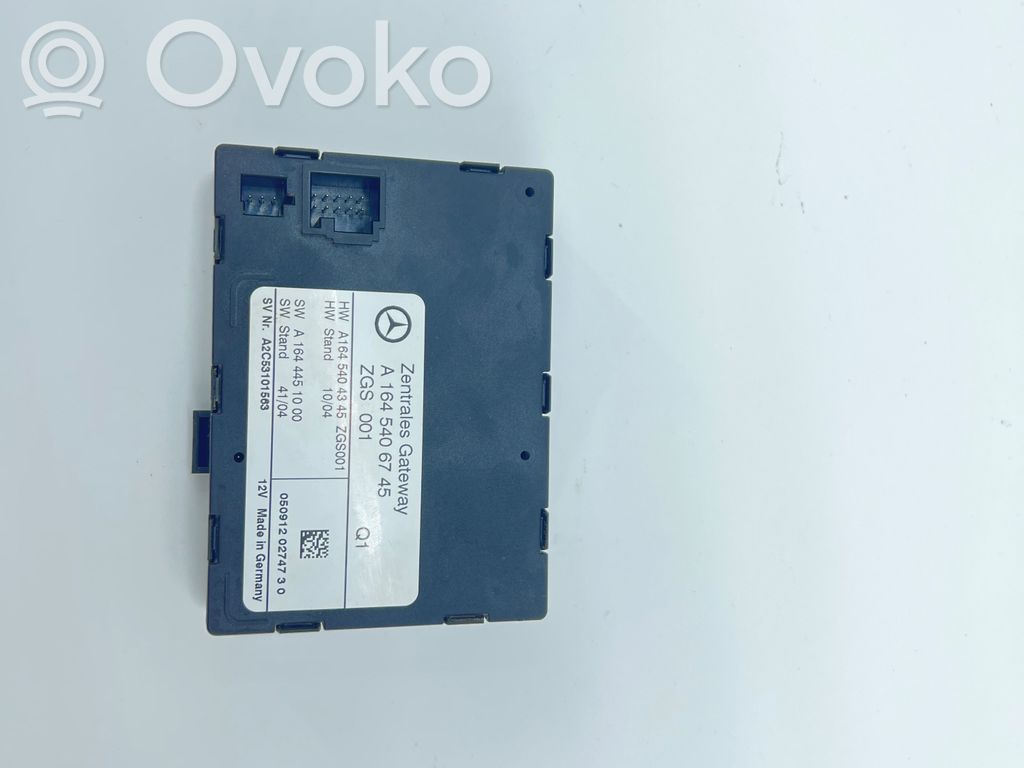 Mercedes-Benz ML W164 Módulo de control Gateway 